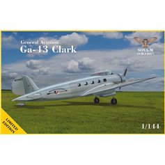 Sova 1:144 General Aviation Ga-43 Clark - WESTER AIR EXPRESS