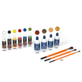 OcCre 90547 Basic Paint Pack with Dyes and Brushes