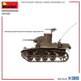 Mini Art 1:35 M3 Stuart - INITIAL PRODUCTION - INTERIOR KIT