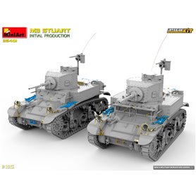 Mini Art 1:35 M3 Stuart - INITIAL PRODUCTION - INTERIOR KIT