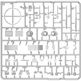 Mini Art 1:35 M3 Stuart - INITIAL PRODUCTION - INTERIOR KIT