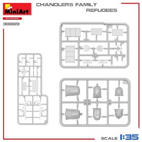 Mini Art 1:35 CHANDLERS FAMILY - REFUGEES