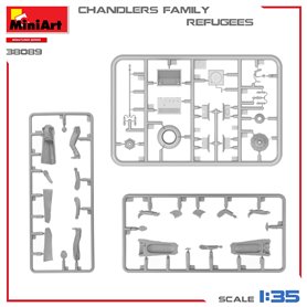 Mini Art 1:35 CHANDLERS FAMILY - REFUGEES