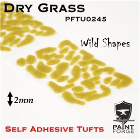 Paint Forge Kępki kwiatów DRY GRASS - WILD SHAPES - 2mm