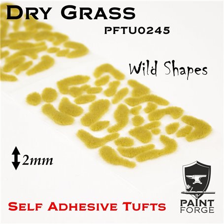 Paint Forge Kępki kwiatów DRY GRASS - WILD SHAPES - 2mm