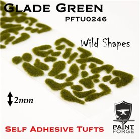 Paint Forge Kępki kwiatów GLADE GREEN - WILD SHAPES - 2mm