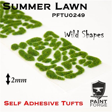 Paint Forge Kępki kwiatów SUMMER LAWN - WILD SHAPES - 2mm