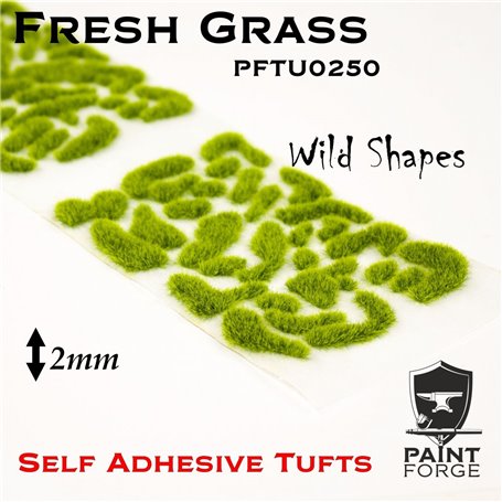 Paint Forge PFTU0250 Fresh Grass Wild Shapes 2 mm