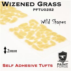 Paint Forge PFTU0252 Wizened Grass Wild Shapes 2 mm