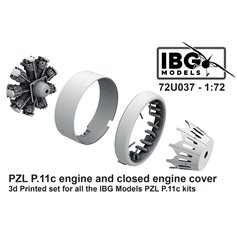 IBG 1:72 Wngine 3D print for PZL P.11c - IBG 