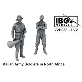 IBG 72U038 Italian Army Soldiers in North Africa