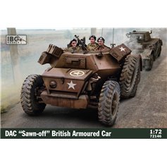 IBG 1:72 DAC SAWN-OFF - BRITISH ARMOURED CAR 