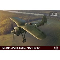 IBG 1:72 PZL P.11c - POLISH FIGHTER RARE BIRDS