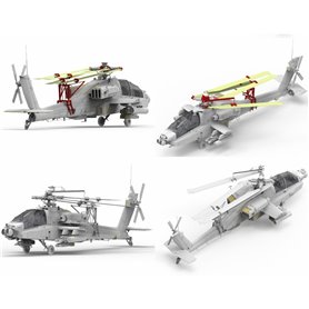 Takom 1:35 AH-64D Apache Longbow - ATTACK HELICOPTER