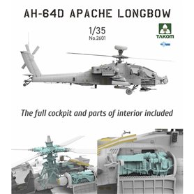 Takom 1:35 AH-64D Apache Longbow - ATTACK HELICOPTER
