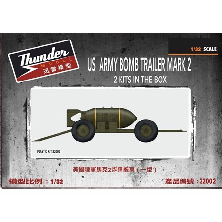 Thunder Model 32002 US Army Comb Trailer Mark 2 (2 Kits)