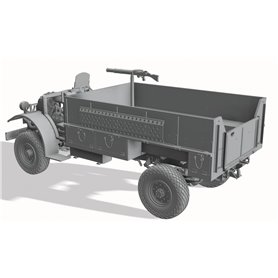 Thunder Model 1:35 LRDG F30 PATROL TRUCK CMP IN LRDG SERVICE