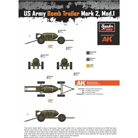 Thunder Model 32002 US Army Comb Trailer Mark 2 (2 Kits)