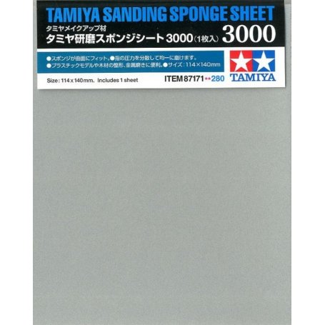 G?bka ?cierna TAMIYA Sanding Sponge 3000