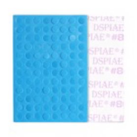 DSPIAE SS-C01-800 5 mm Self Adhesive Sponge Sanding Disc