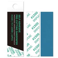 DSPIAE DSP-1500 Papier ścierny REUSABLE SELF-ADHESIVE SANDPAPER - 75mm x 25mm - 10szt,