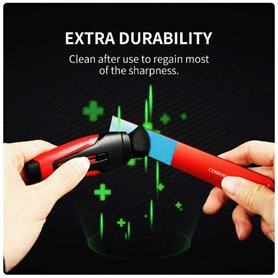 DSPIAE DSP-1500 Reusable Self-Adhesive Sandpaper 75 x 25 mm 10 pcs