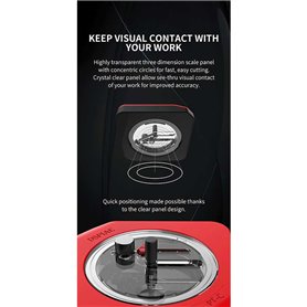 DSPIAE PT-C Integral Stepless Circular Cutter