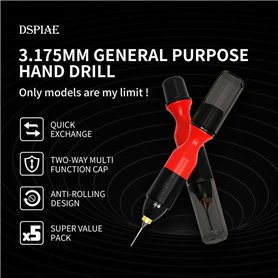 DSPIAE PT-HD 3,175 mm General Purpose Hand Drill