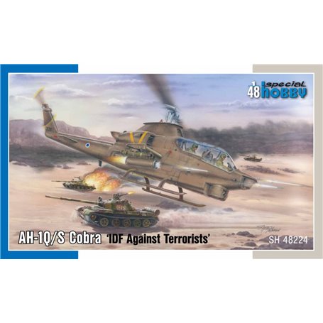Special Hobby 48224 AH-1Q/S Cobra ‘IDF Against Terrorists’