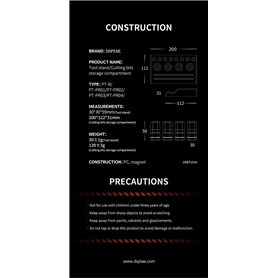 DSPIAE PT-R Tool Storage Holder