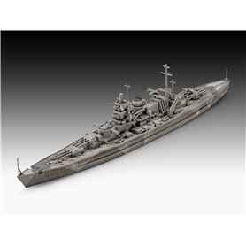 Revell 65181 1/1200 Model Set - Battleship Gneisenau