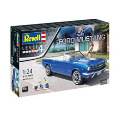 Revell 1:24 Ford Mustang - 60TH ANNIVERSARY - GIFT SET - w/paints 