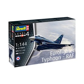Revell 1:144 Eurofighter Typhoon - RAF - MODEL SET - z farbami