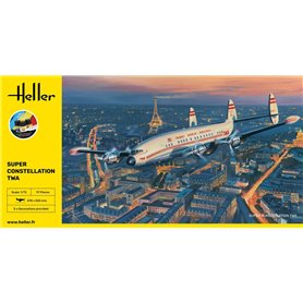 Heller 58391 Starter Kit - Super Constellation TWA