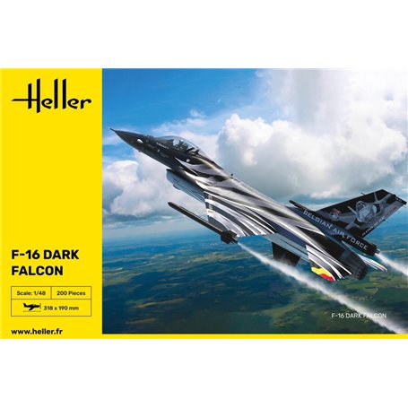 Heller 30411 F-16 Dark Falcon