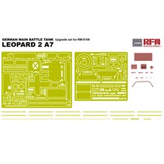 RFM 1:35 Zestaw dodatków UPGRADE SET do Leopard 2A7 dla RFM