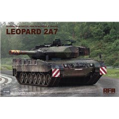 RFM 1:35 Leopard 2A7 - GERMAN MAIN BATTLE TANK W/WORKABLE TRACKS 
