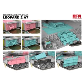 RFM 1:35 Leopard 2A7 - GERMAN MAIN BATTLE TANK W/WORKABLE TRACKS