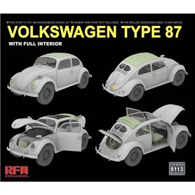 RFM 1:35 Volkswagen Type 87 - W/FULL INTERIOR