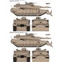 RFM-5048 USMC M1A1 FEP Abrams/Combat Dozer Blade with workable track links