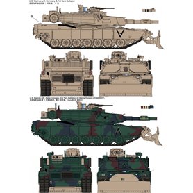 RFM-5048 USMC M1A1 FEP Abrams/Combat Dozer Blade with workable track links
