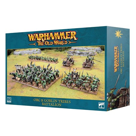 Warhammer THE OLD WORLD: Orc & Goblin Tribes Battalion