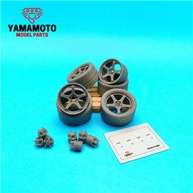 Yamamoto YMPRIM21 Advan Racing GT 4 18" + Tyres