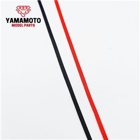 Yamamoto YMPTUN116 Racing Seatbelts 4 Points Set 1 - Black & Red