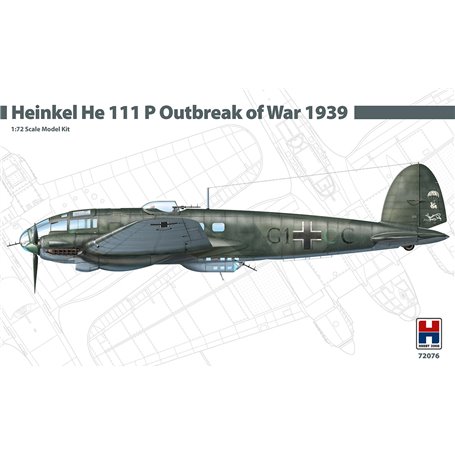 Hobby 2000 72076 Heinkel He 111 P Outbreak of War 1939