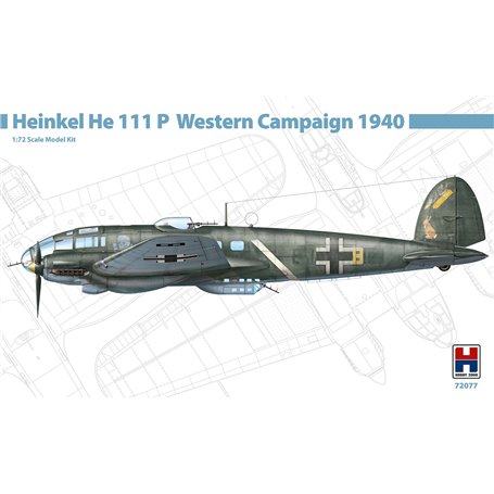 Hobby 2000 72077 Heinkel He 111 P Western Campaign 1940