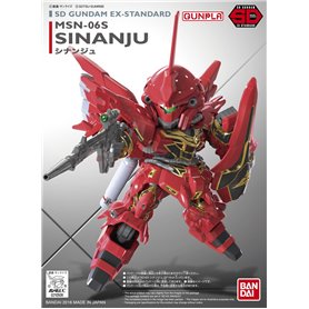 Bandai 65627 SDEX MSN-06S SINANJU GUN65627