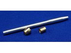 RB Model 1:35 Metal gun barrel 57mm OQF 6pdr Mk.III L/36.5 for Crusader / Cromwell / Churchill 