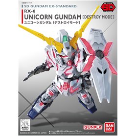 Bandai 65619 SDEX UNICORN GUNDAM [DESTROY MODE] GUN65619