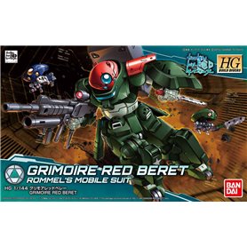 Bandai 66140 HGBD 1/144 GRIMOIRE RED BERET BL GUN66140